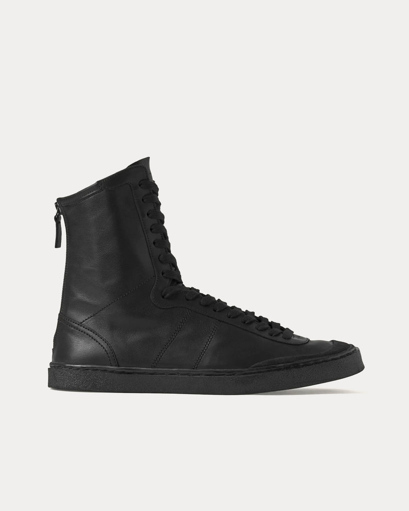 Lemaire Linoleum Boxing Black High Top Sneakers - Sneak in Peace