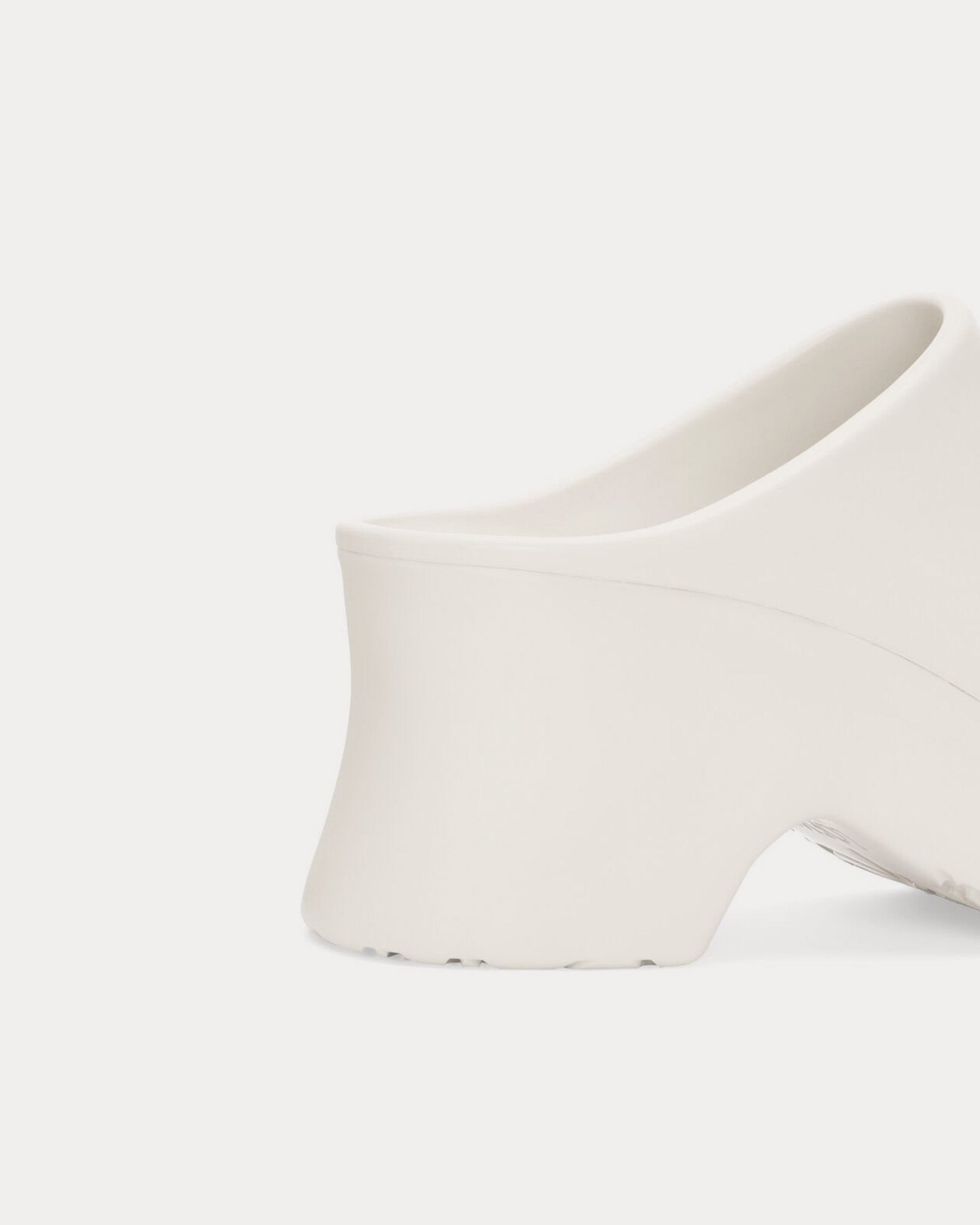 Loewe x Paula's Ibiza Foam Light Foam Rubber White Clogs - 3