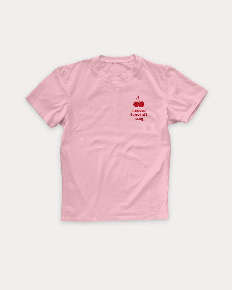 London Sunshine Club Cherry Pink T-Shirt - 2