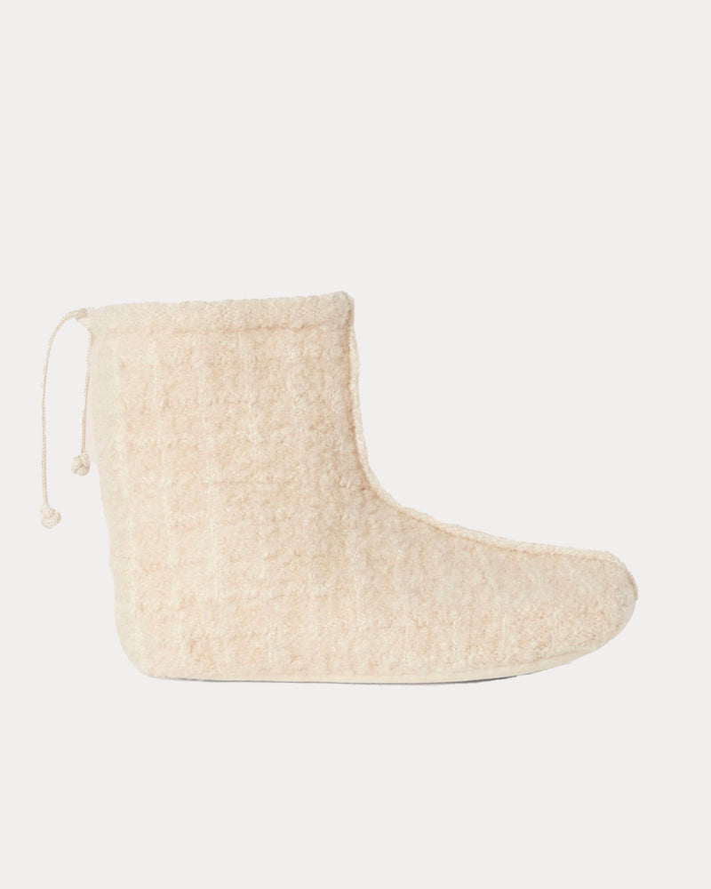 Loro Piana Cocooning Cashmere Kasha Slippers - 1