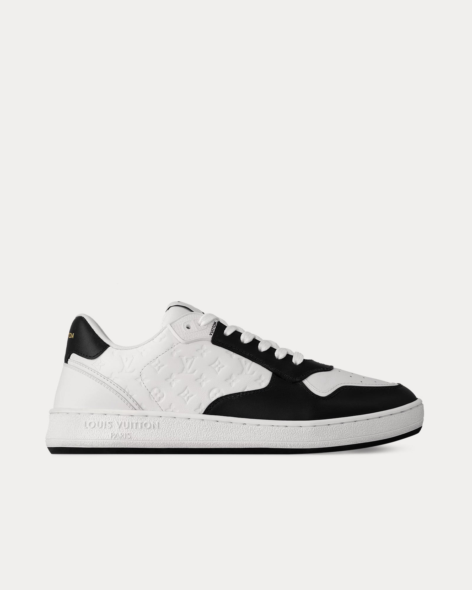 Louis Vuitton LV Stadium White / Black Low Top Sneakers - 1