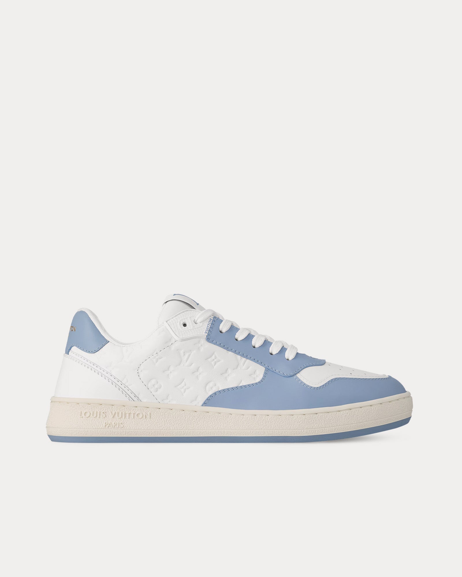 Louis Vuitton LV Stadium White / Blue Low Top Sneakers - 1