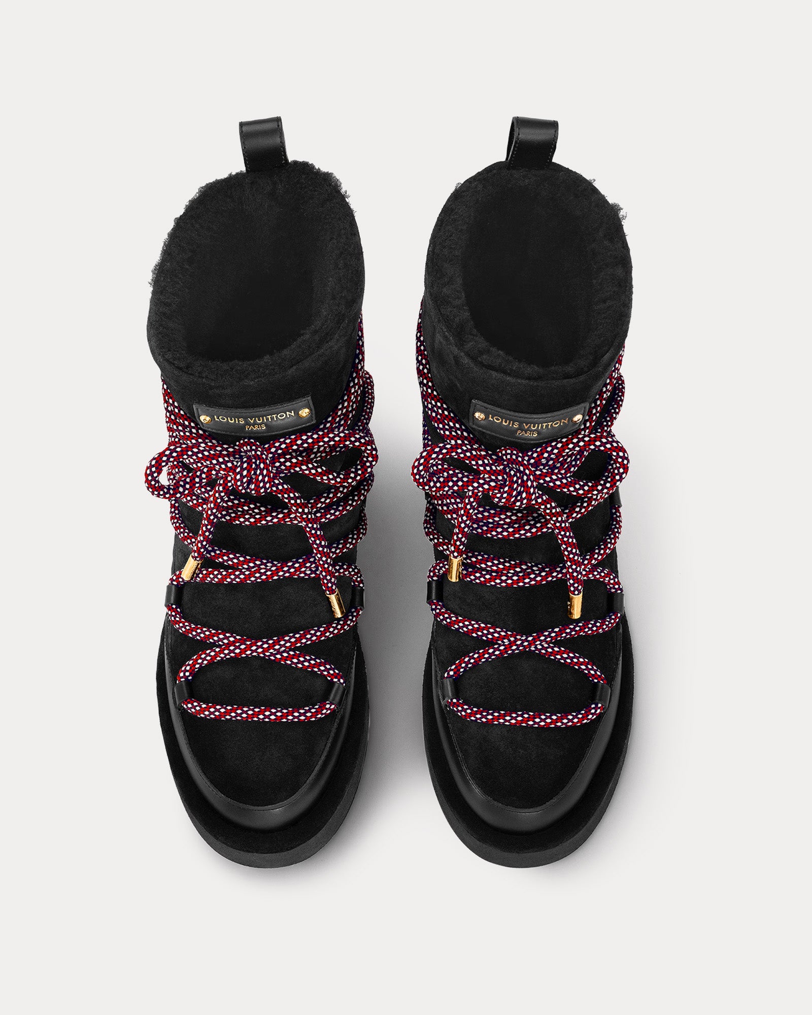 Louis Vuitton LV Ski Aspen Platform Black Ankle Boots - 2