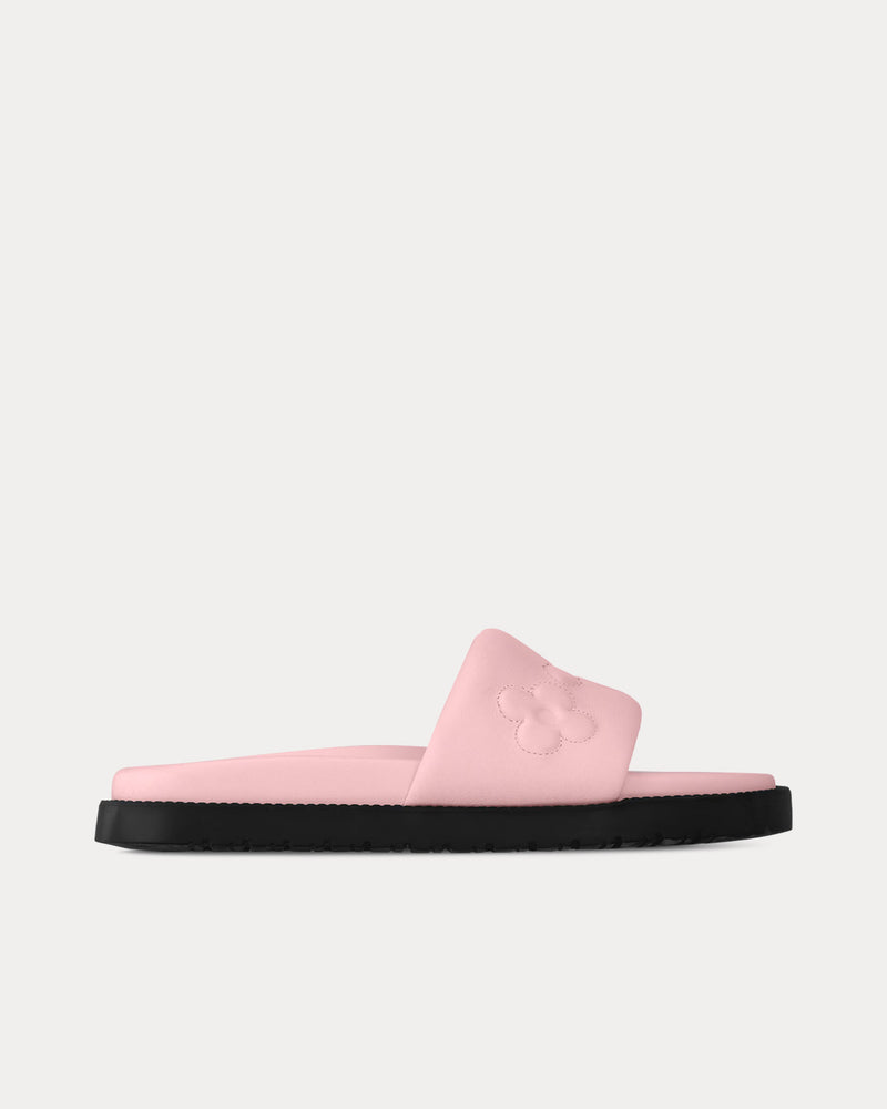 Louis Vuitton LV Shore Flat Comfort Light Pink Mules - 1