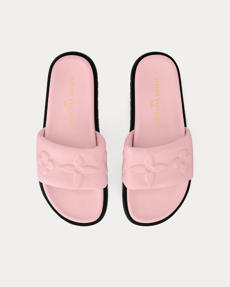 Louis Vuitton LV Shore Flat Comfort Light Pink Mules - 2