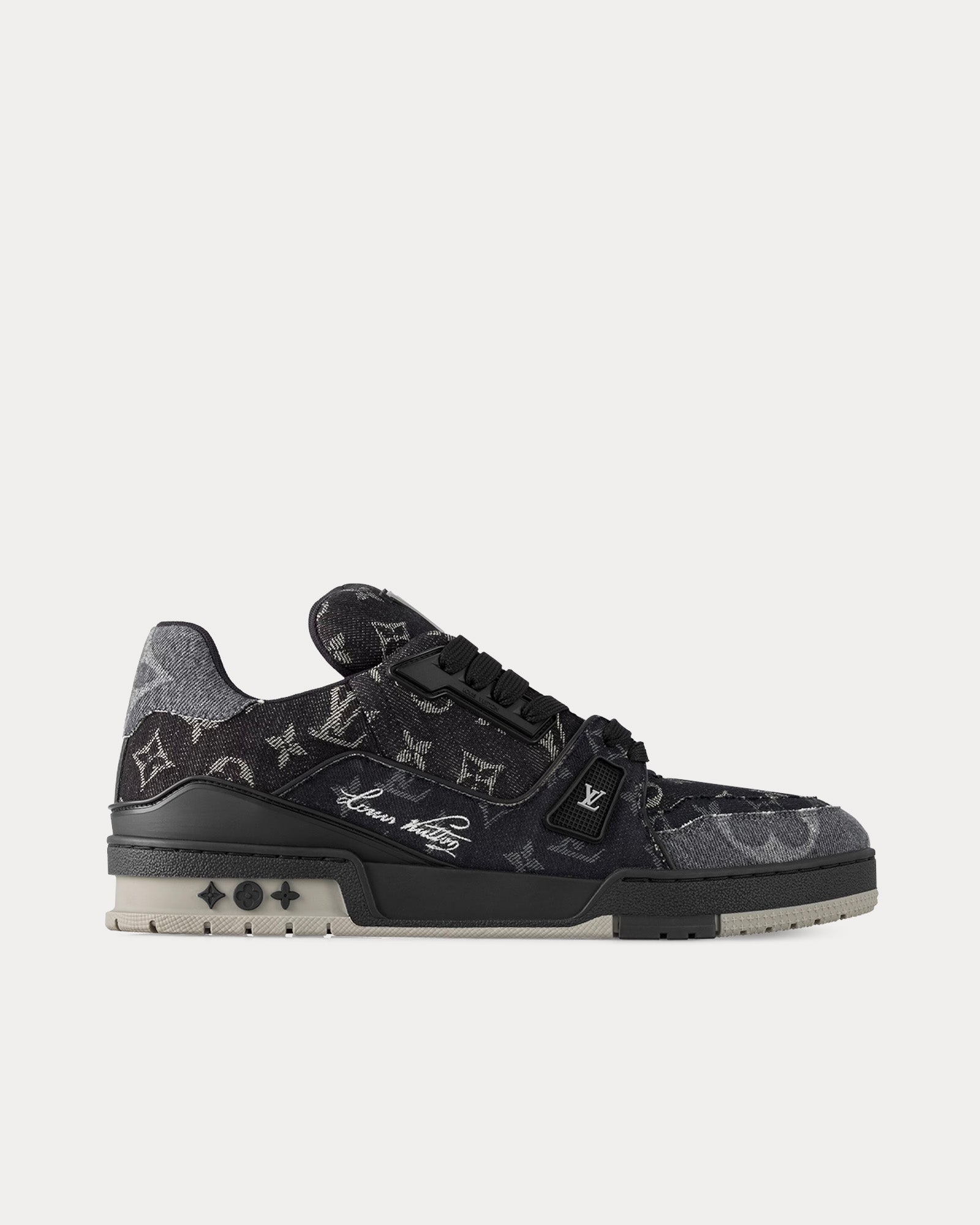 Lv black sneakers online