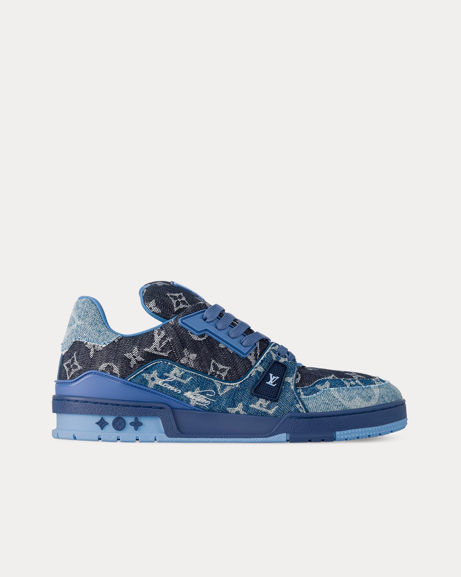 Louis vuitton shoes denim online