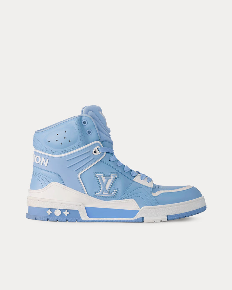 Louis Vuitton LV Sneaker Boot Blue High Top Sneakers - 1