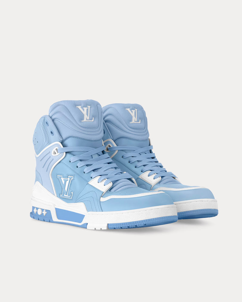 Louis Vuitton LV Sneaker Boot Blue High Top Sneakers - 3