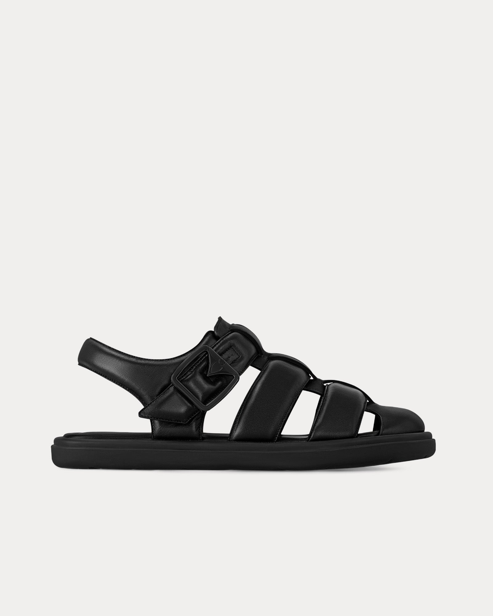 Louis Vuitton LV Venice Black Sandals - 1