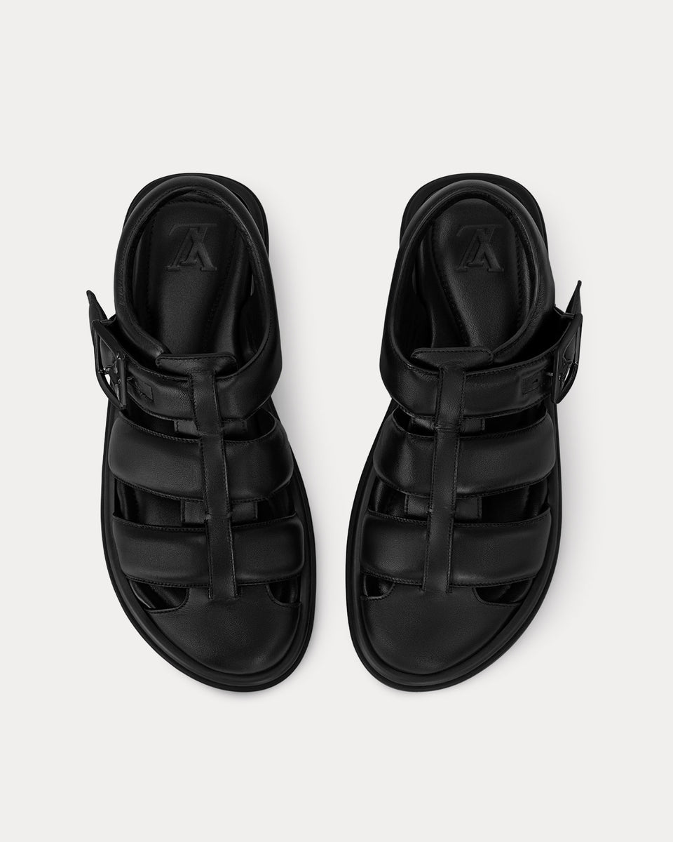 Louis Vuitton LV Venice Black Sandals - Sneak in Peace