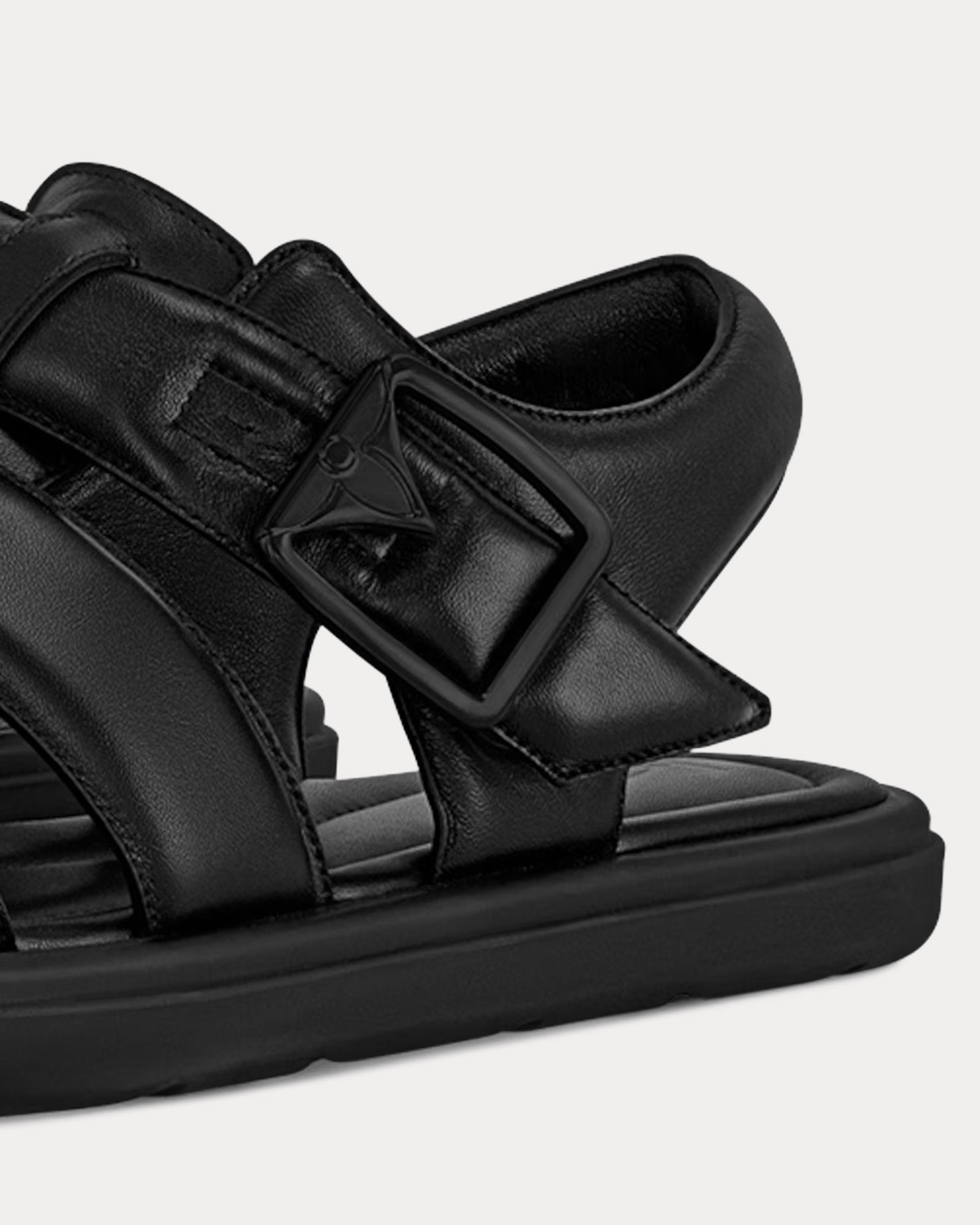 Louis Vuitton LV Venice Black Sandals - 3