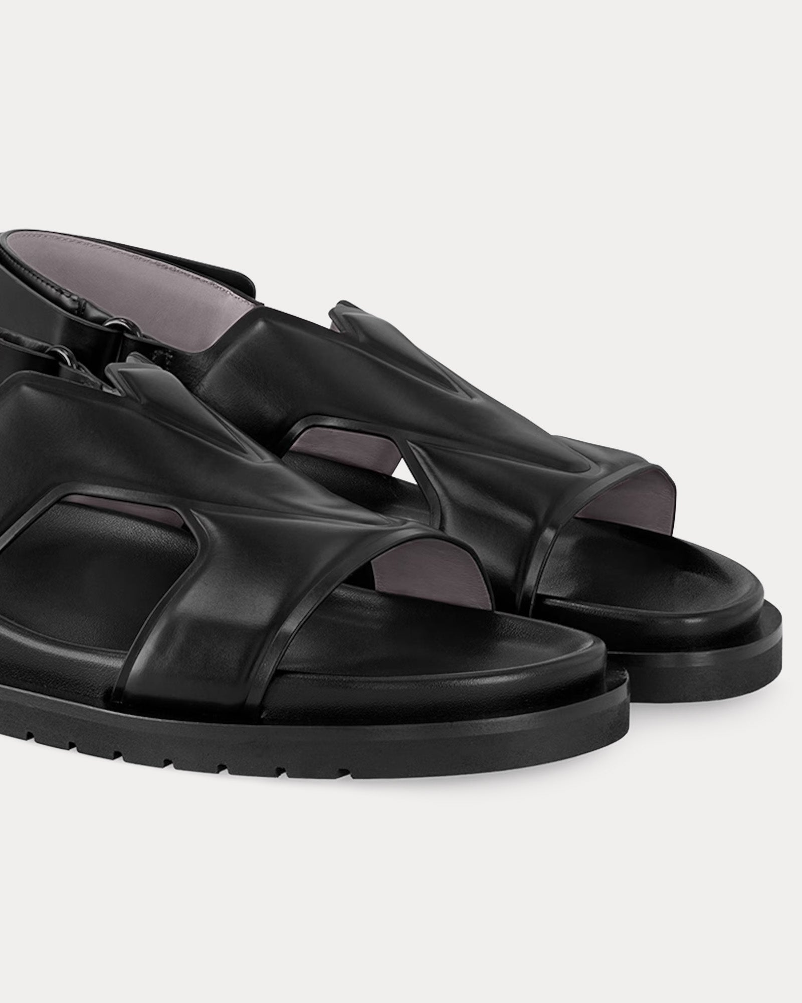 Louis Vuitton LV Oasis Black Sandals - 3