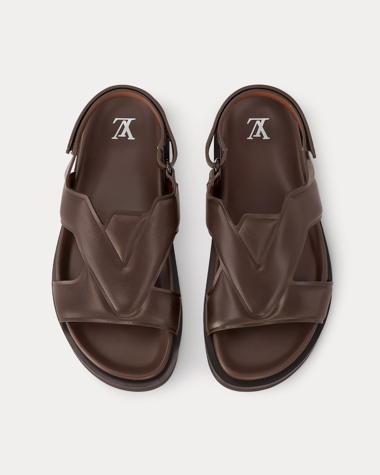 Louis Vuitton LV Oasis Mocha Sandals - 2