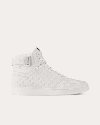 Louis Vuitton Rivoli Sneaker Boot White High Top Sneakers