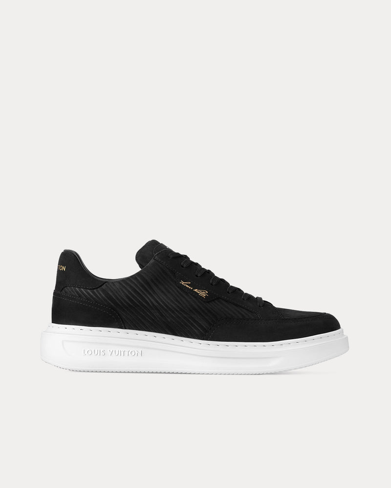 Louis Vuitton Beverly Hills Black Low Top Sneakers - 1