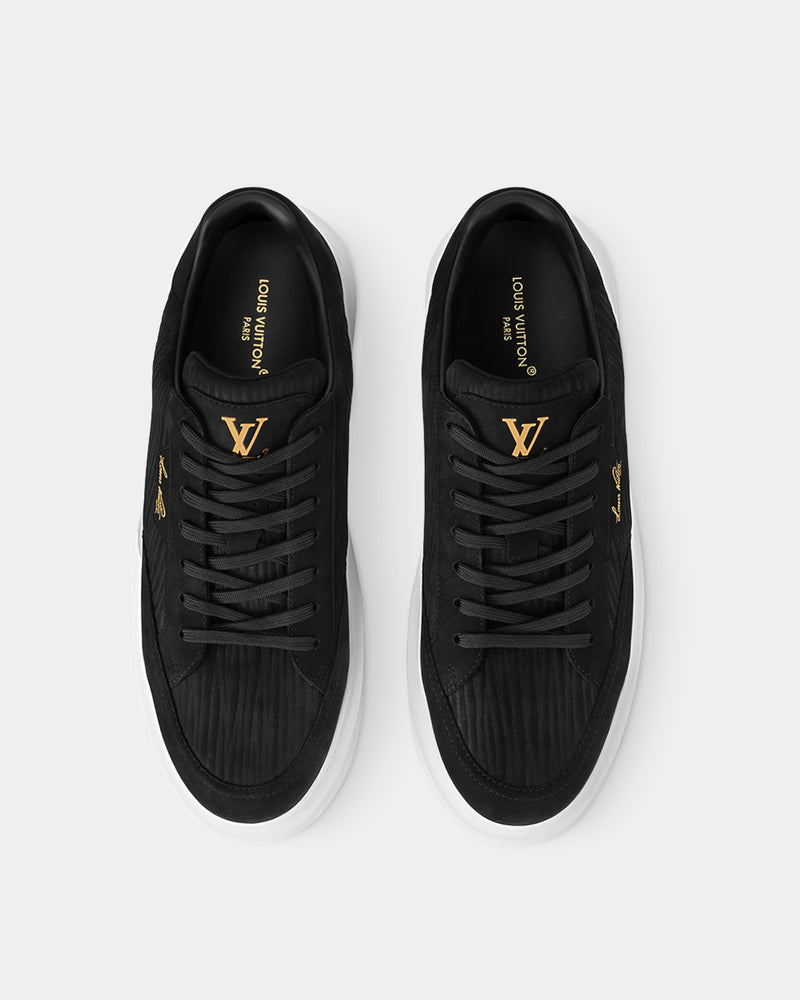 Louis Vuitton Beverly Hills Black Low Top Sneakers - 2