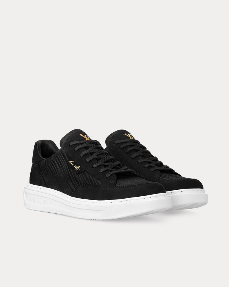 Louis Vuitton Beverly Hills Black Low Top Sneakers - 3