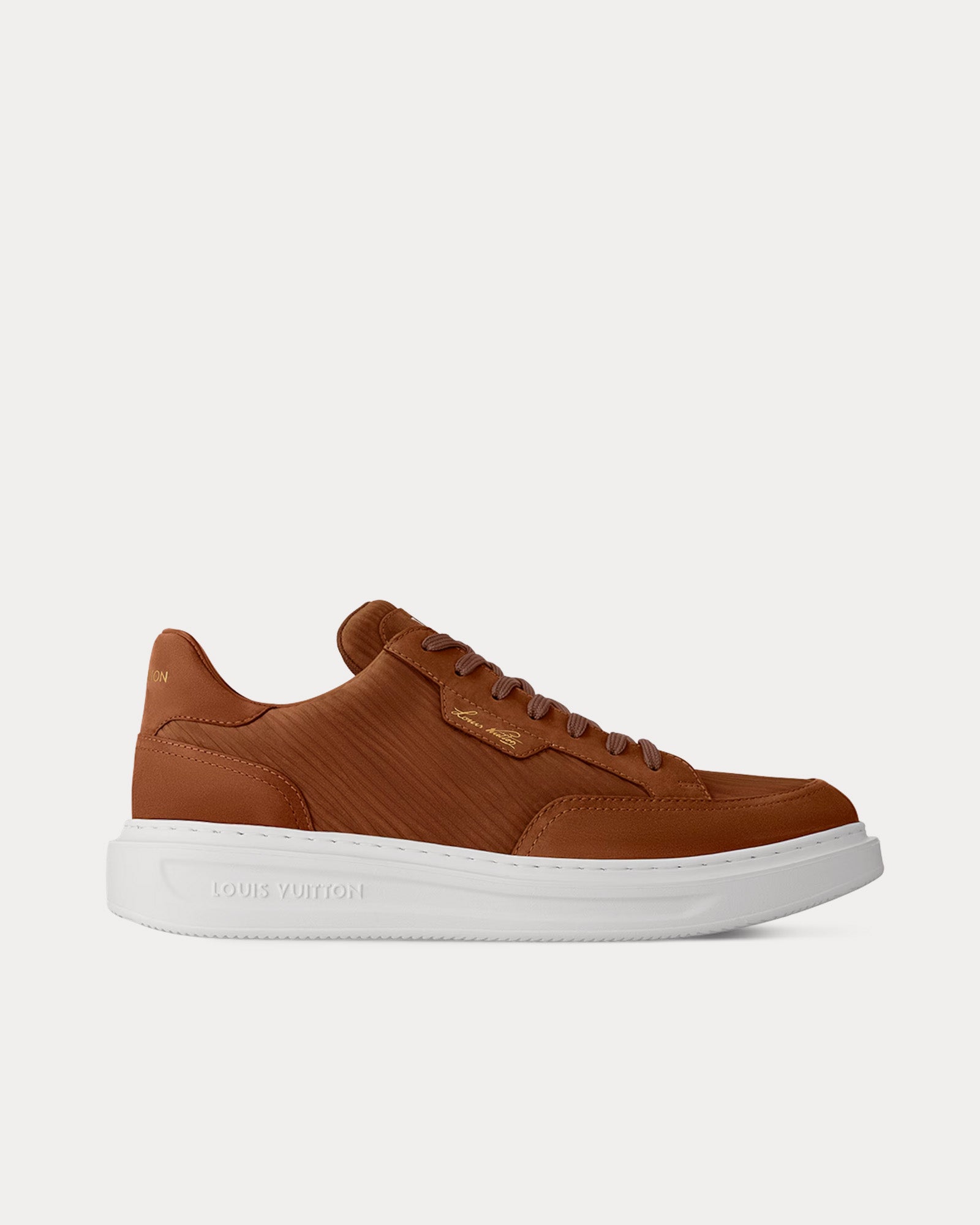 Beverly Hills leather low trainers