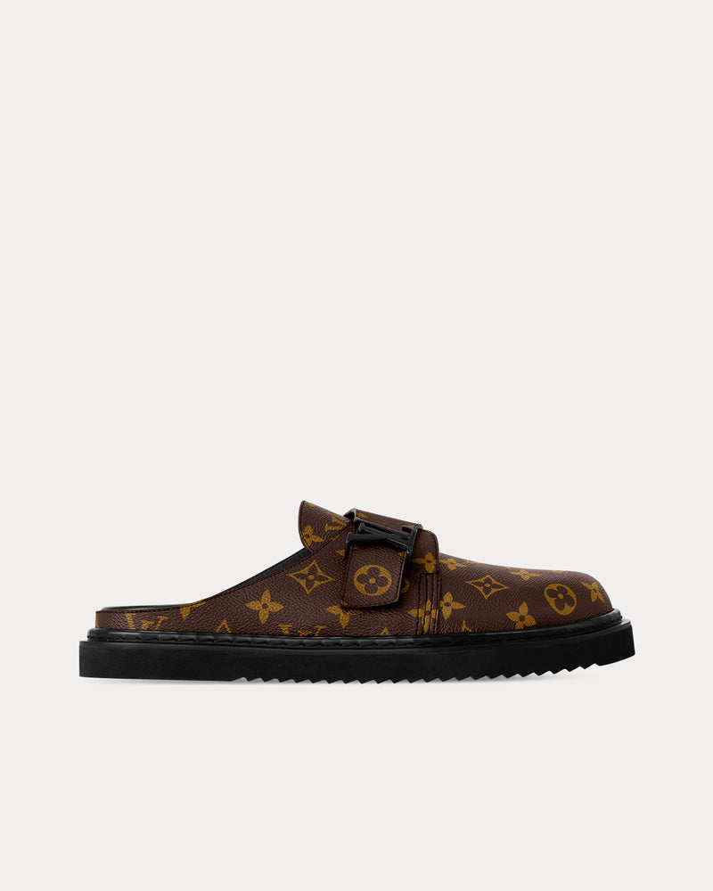 Louis Vuitton LV Easy Monogram Brown Mules - 1