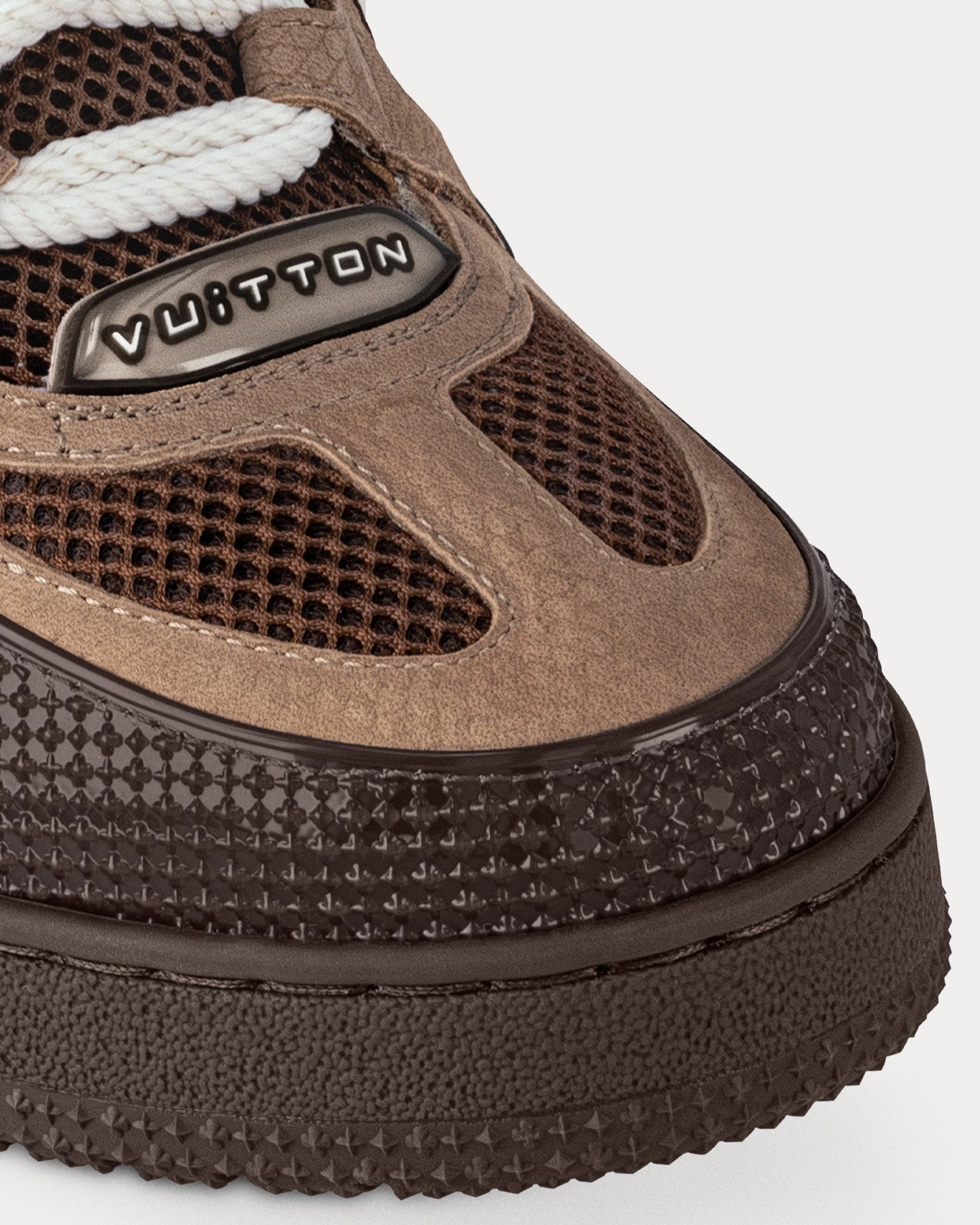 Louis Vuitton LV Skate Python Brown Low Top Sneakers - 4