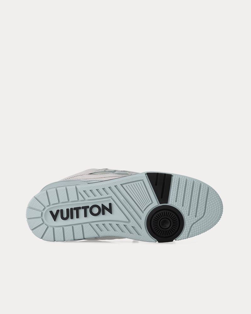 Louis Vuitton LV Skate Leather Grey Low Top Sneakers - 5