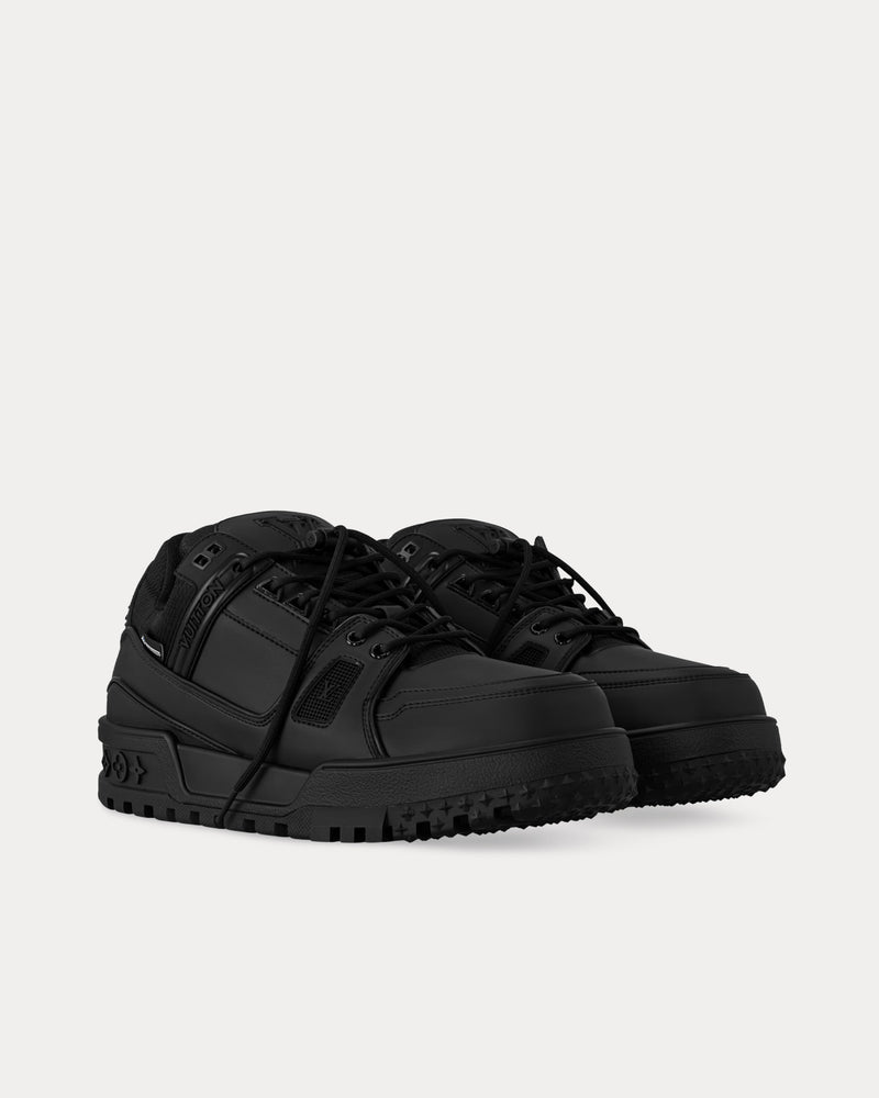 Louis Vuitton LV Snow Black Low Top Sneakers - 3