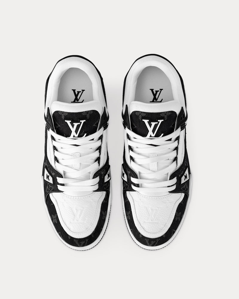 Louis Vuitton LV Trainers Black Low Top Sneakers - 2