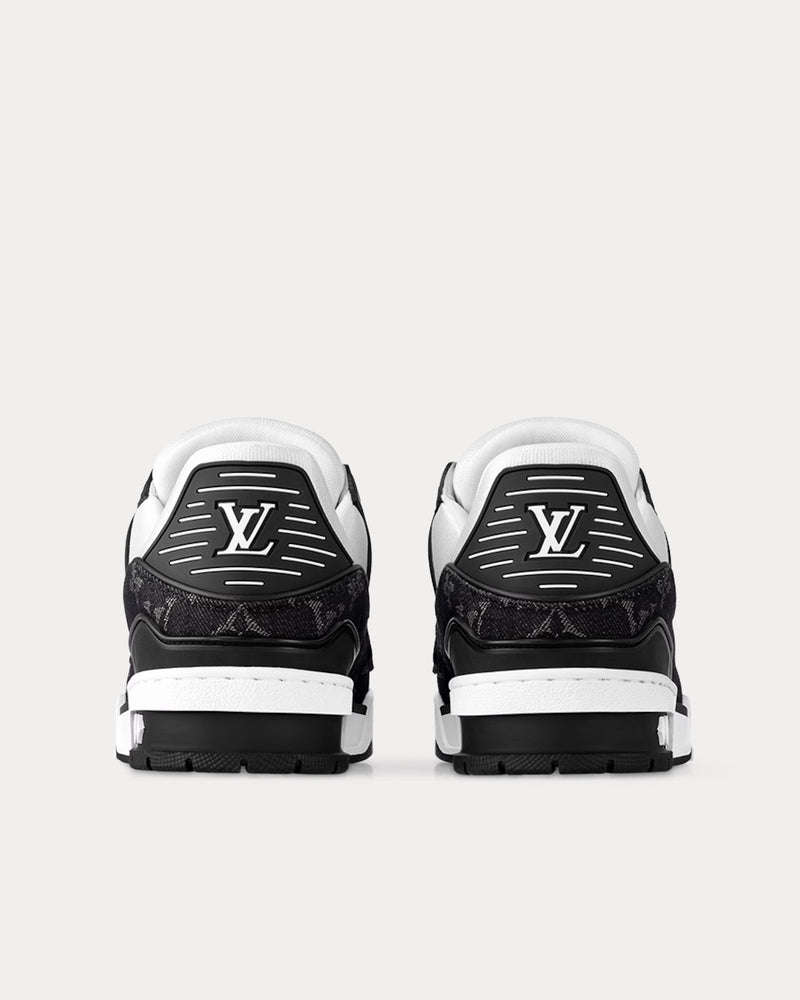 Louis Vuitton LV Trainers Black Low Top Sneakers - 3