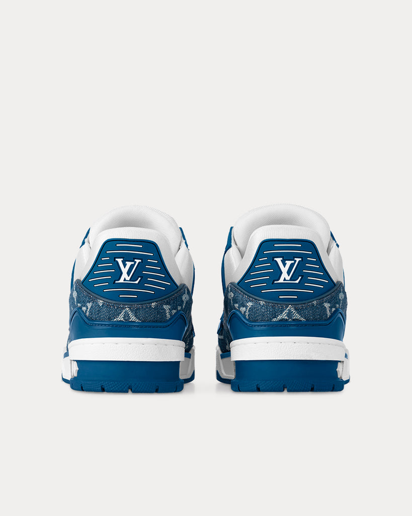 Louis Vuitton Trainer Sneaker Denim Monogram