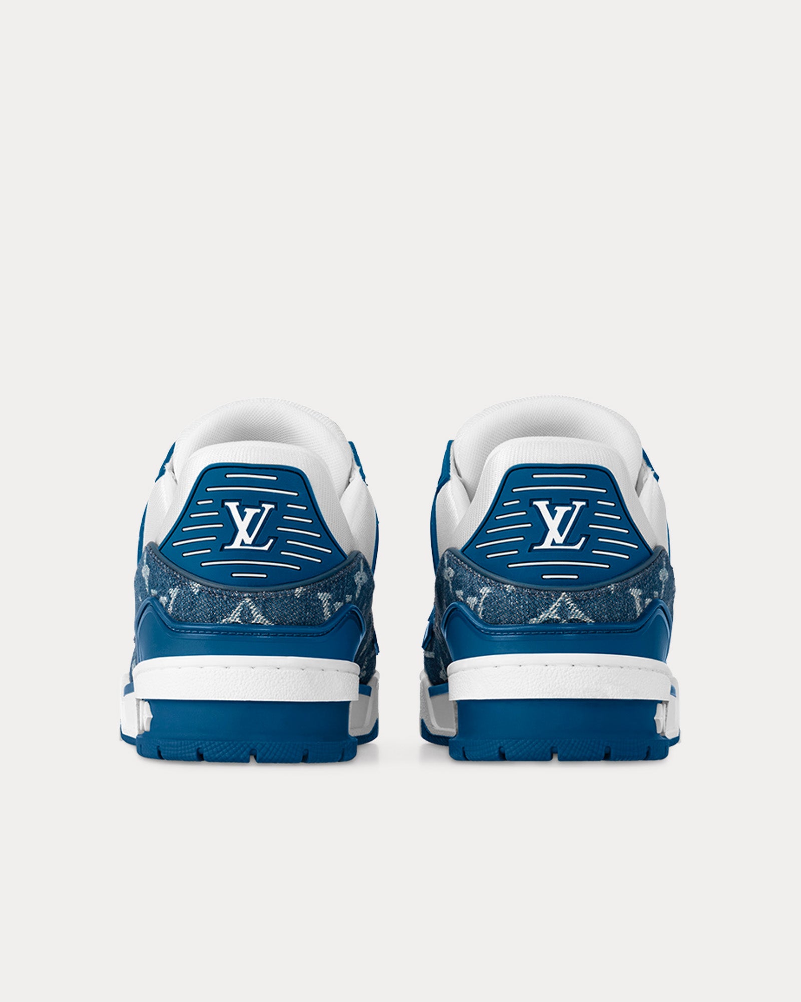 Louis Vuitton LV Trainers Bleu Clair Low Top Sneakers - 4