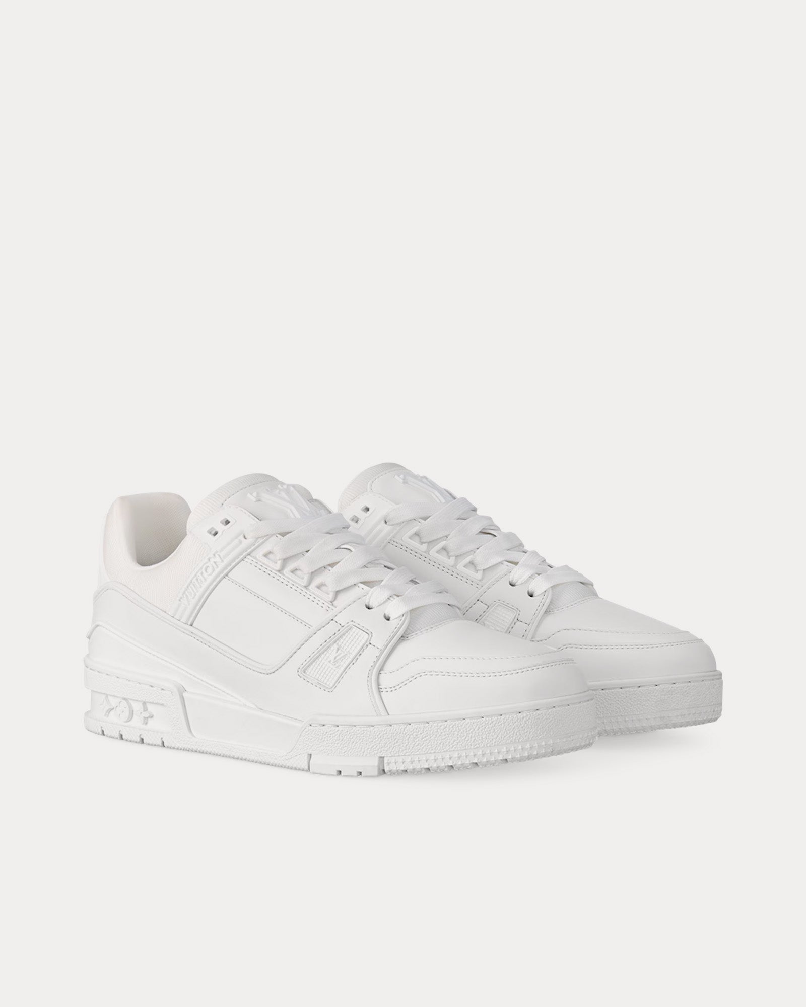 Louis Vuitton LV Trainers White Low Top Sneakers - 3