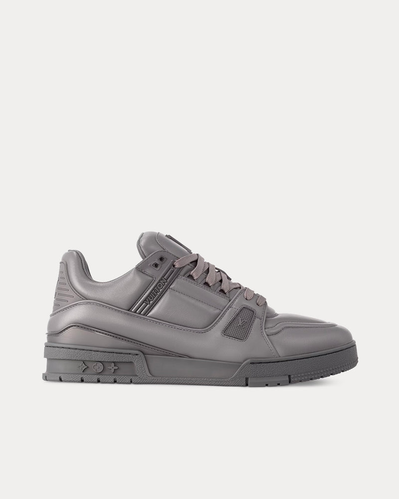 Louis Vuitton LV Trainers Grey Low Top Sneakers - 1