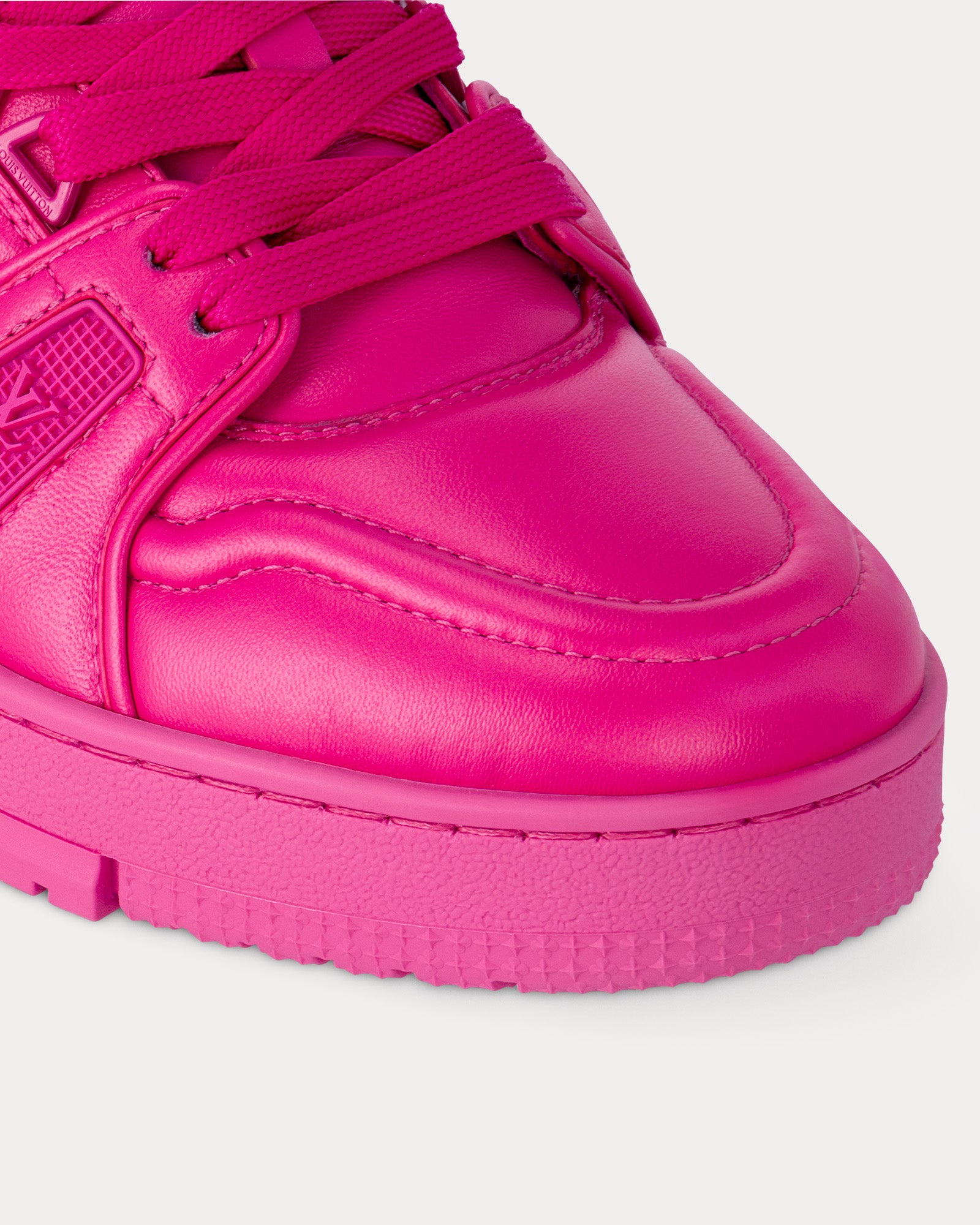 Louis Vuitton LV Trainers Fuchsia Low Top Sneakers - 6