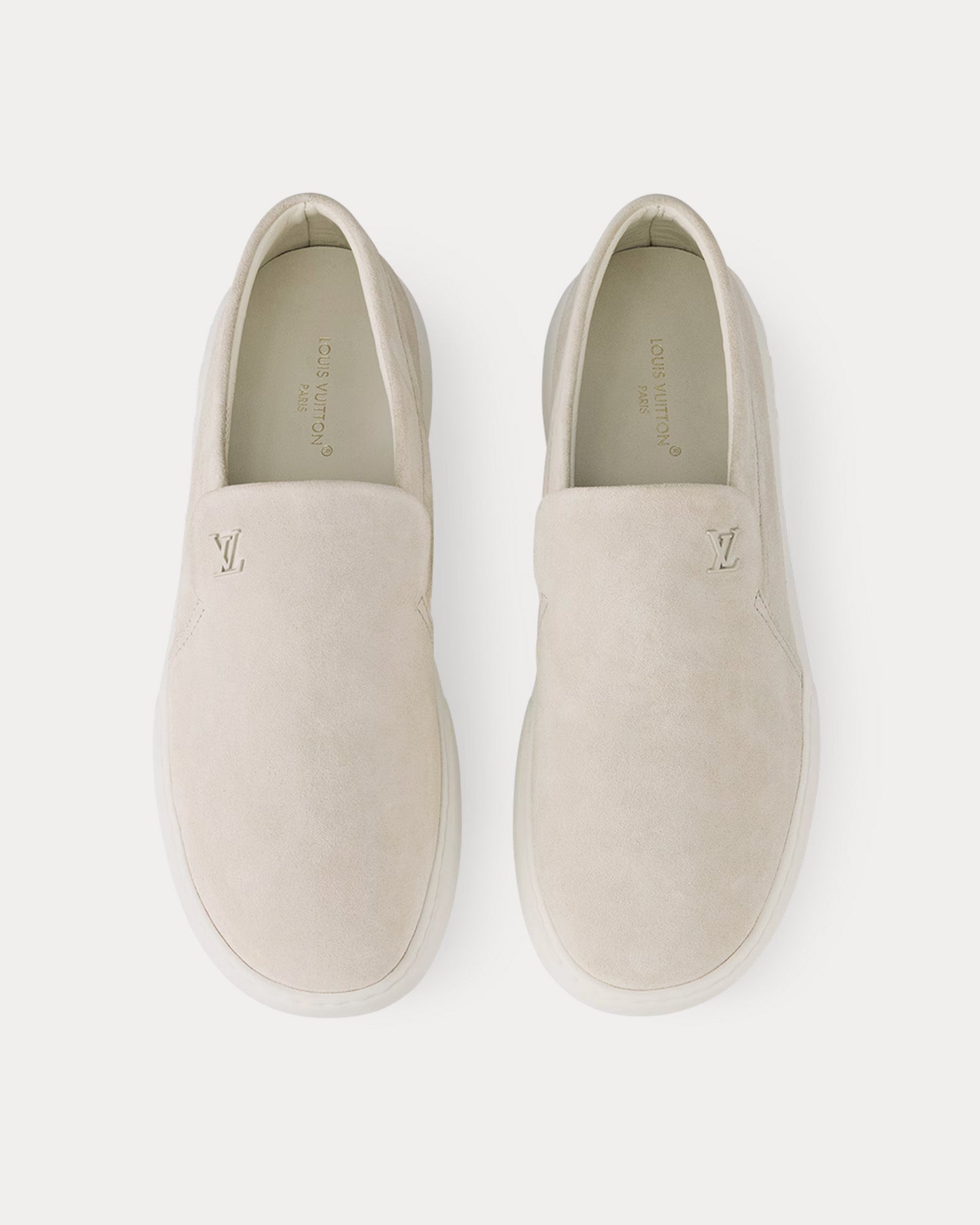 Louis Vuitton LV Pacific Suede Beige Loafers - 2