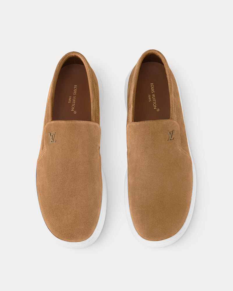 Louis Vuitton LV Pacific Suede Tabac Loafers - 2