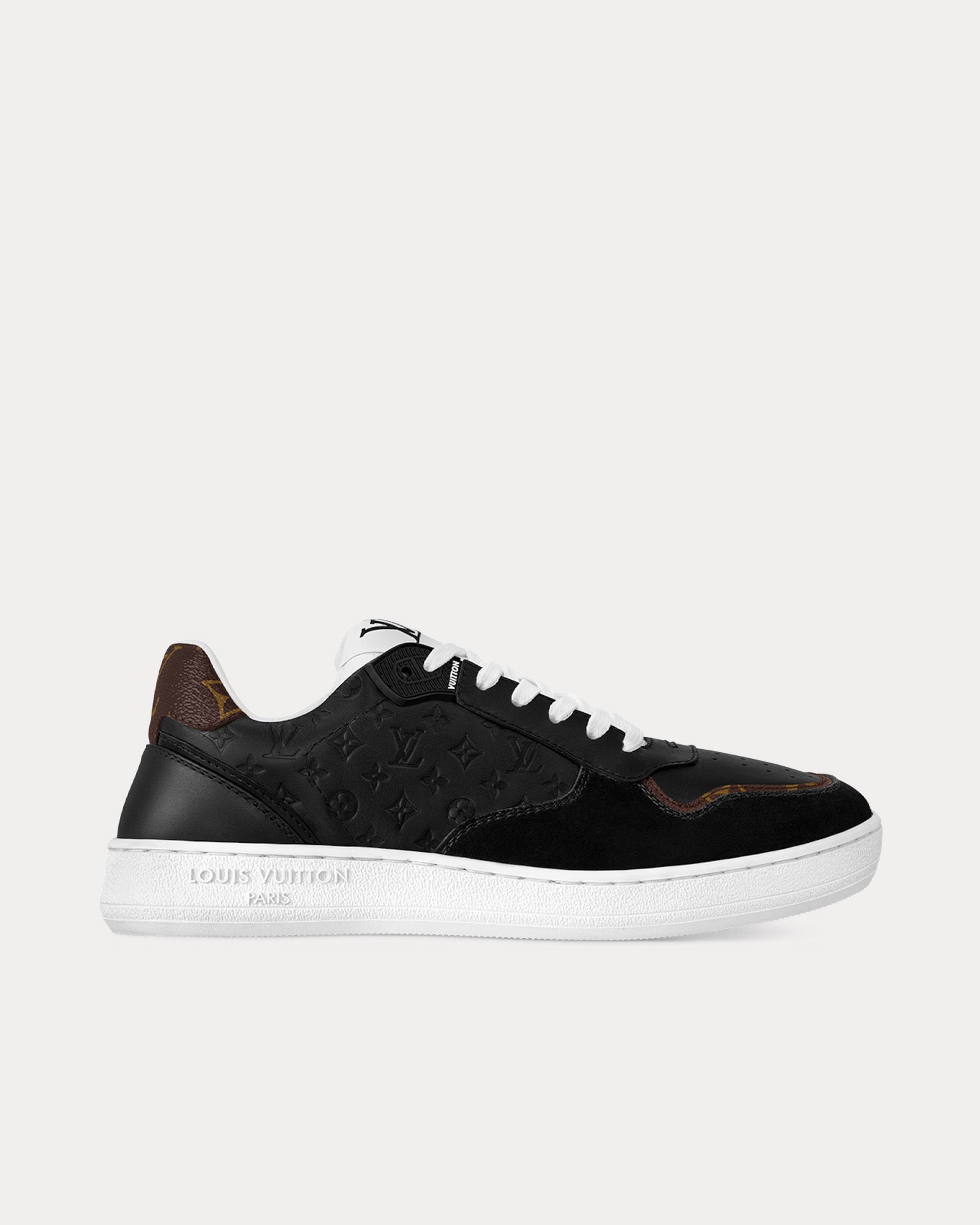 Louis Vuitton LV Stadium Black Low Top Sneakers - 1