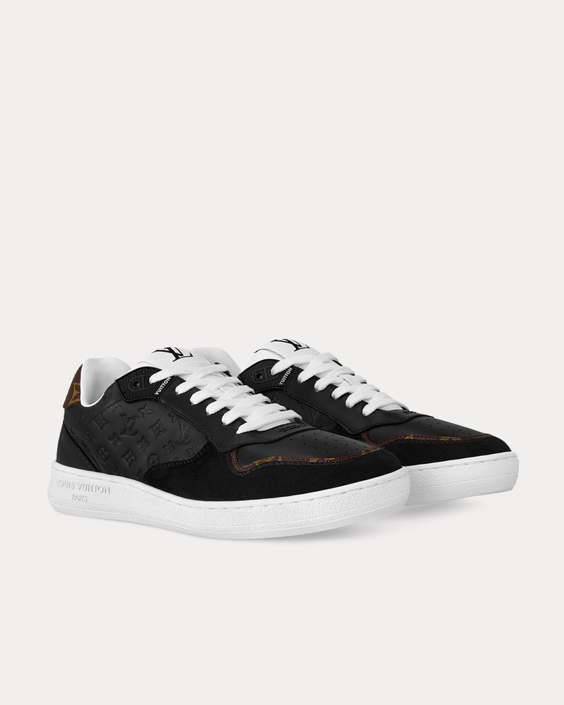 Louis Vuitton LV Stadium Black Low Top Sneakers - 3