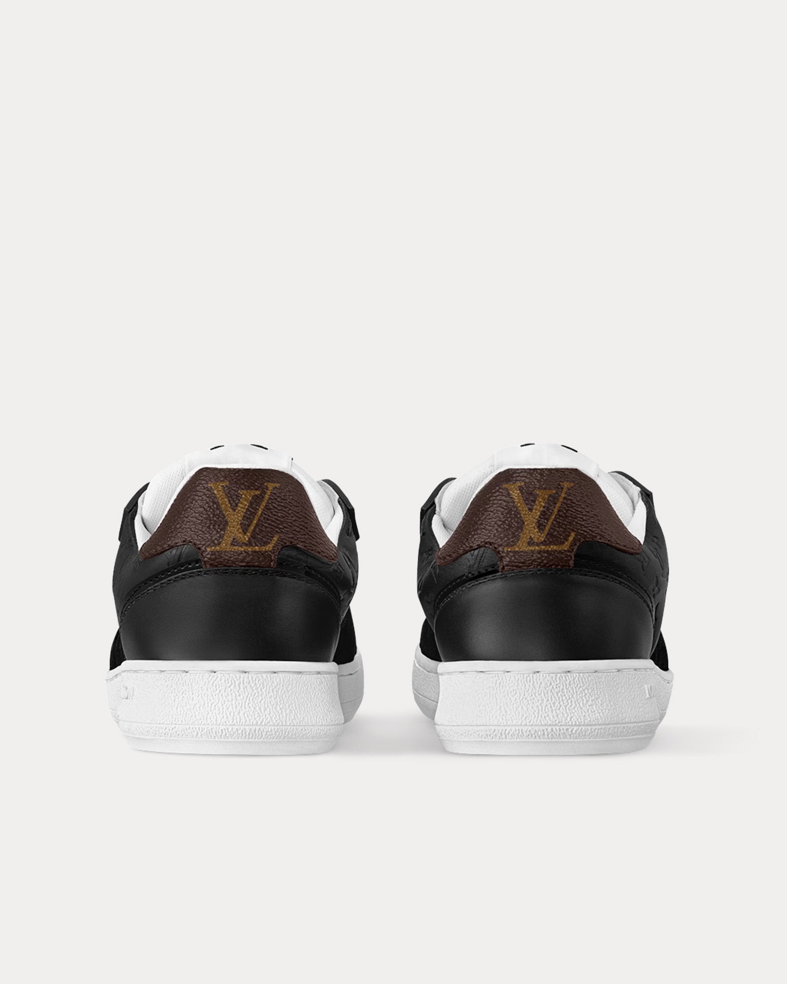 Louis Vuitton LV Stadium Black Low Top Sneakers - 4