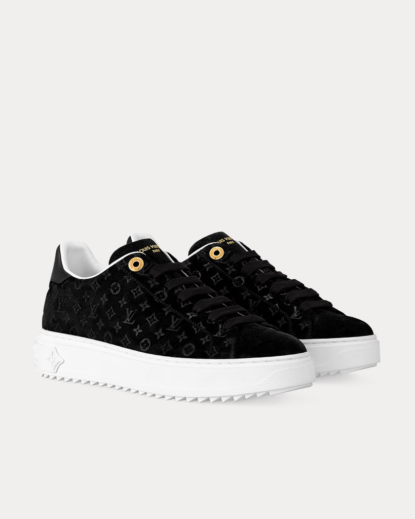 Louis Vuitton Time Out Sneakers - Black Sneakers, Shoes
