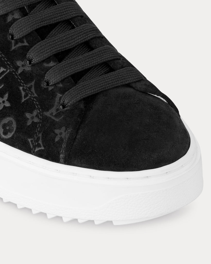 Louis Vuitton Time Out Black Low Top Sneakers - Sneak in Peace