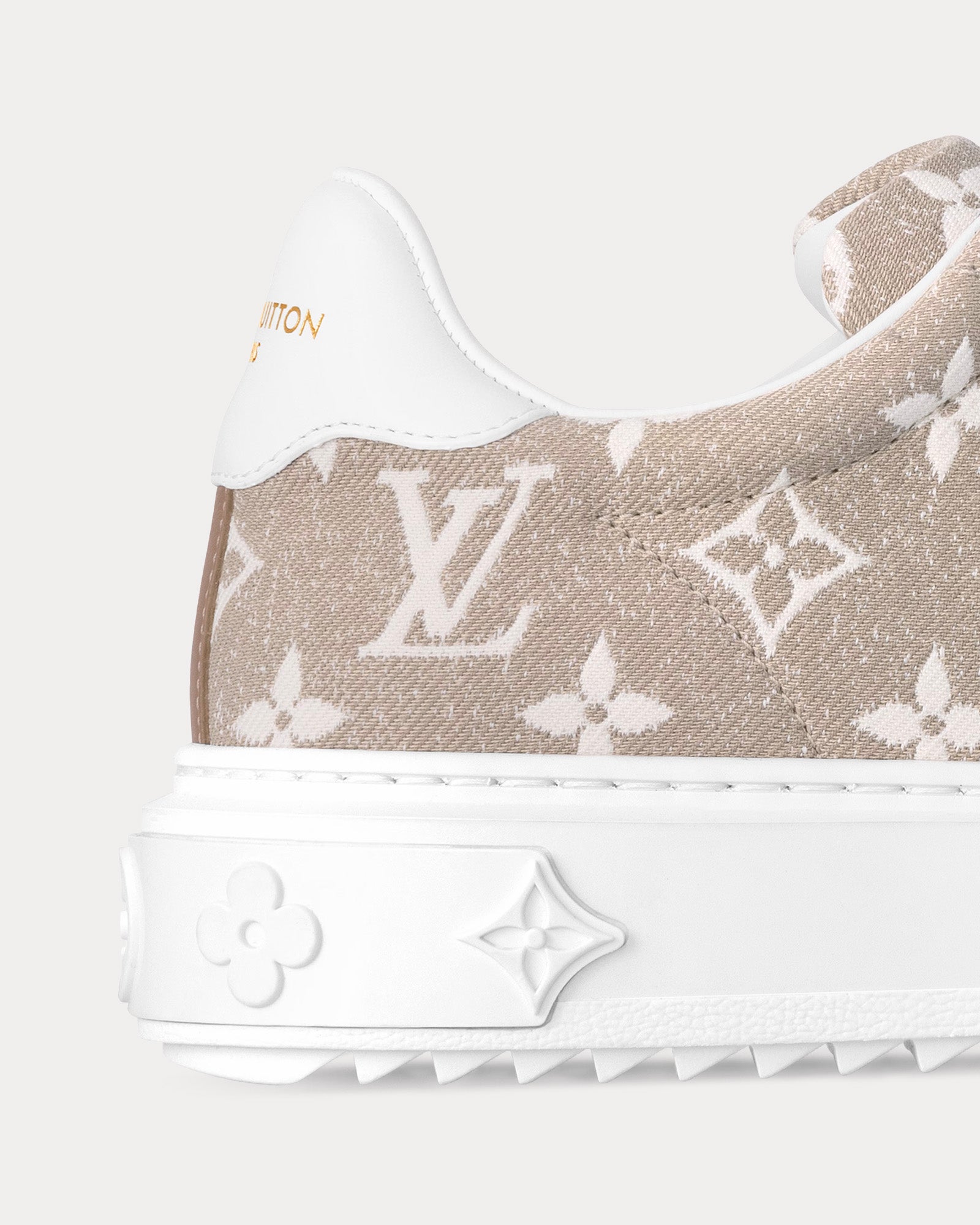 Louis Vuitton Time Out Ivory Low Top Sneakers - 5