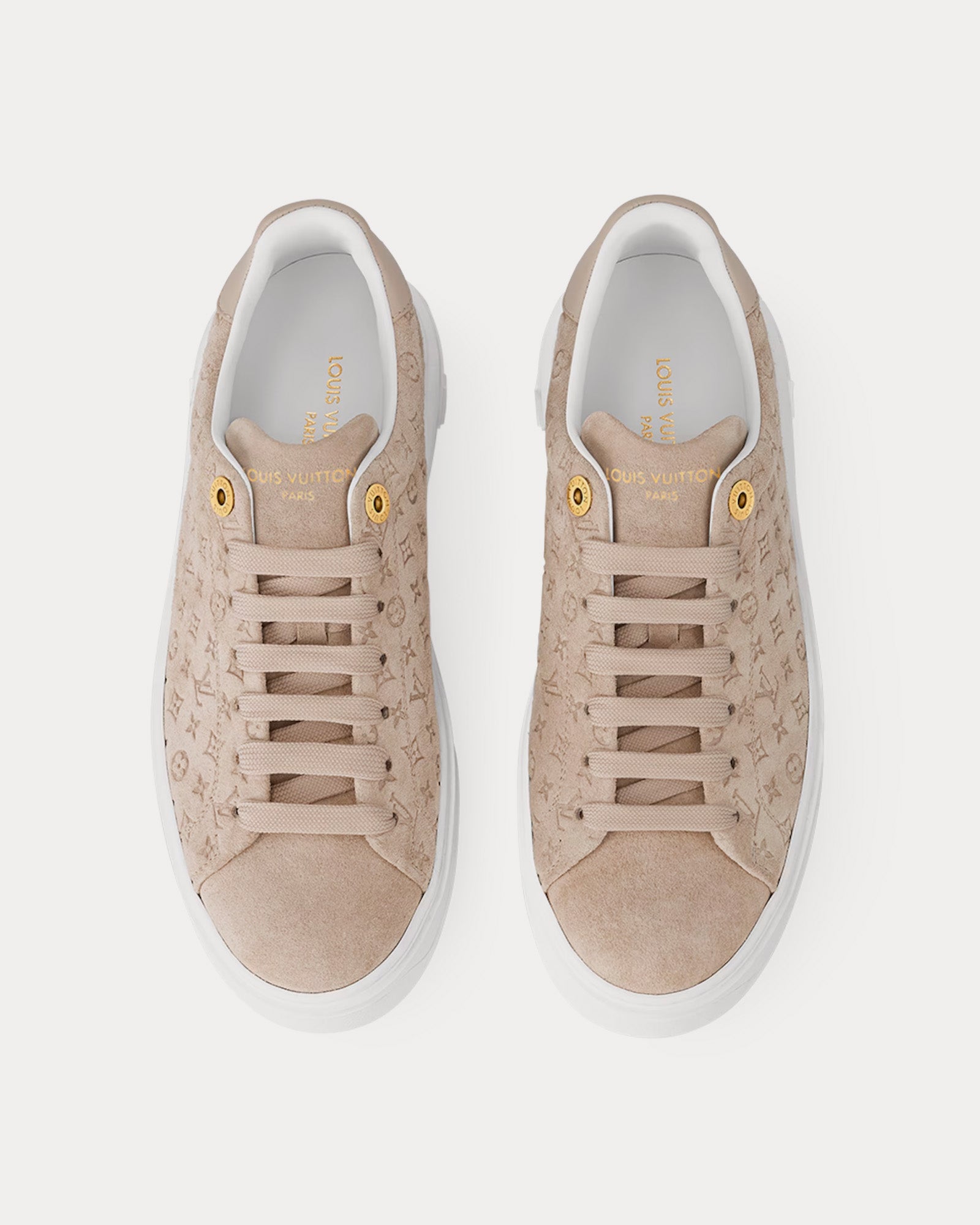 Louis Vuitton Time Out Nude Low Top Sneakers - 2