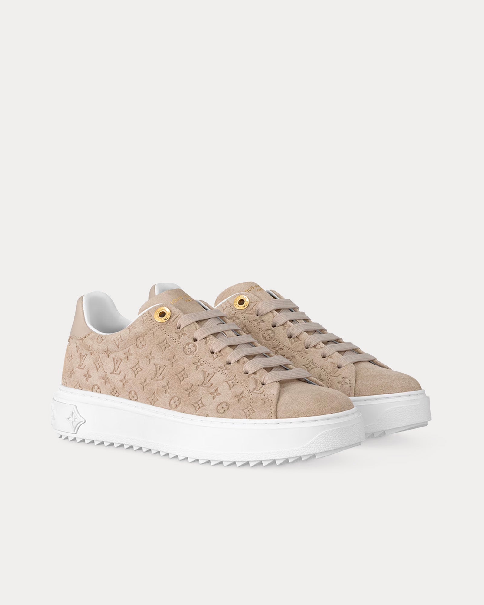 Louis Vuitton Time Out Nude Low Top Sneakers - 3