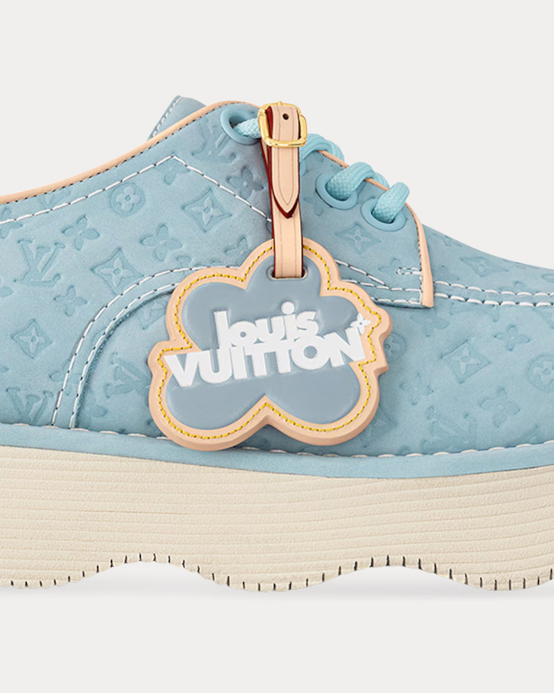 Louis Vuitton x Tyler the Creator LV Derbies Blue Shoes - 2