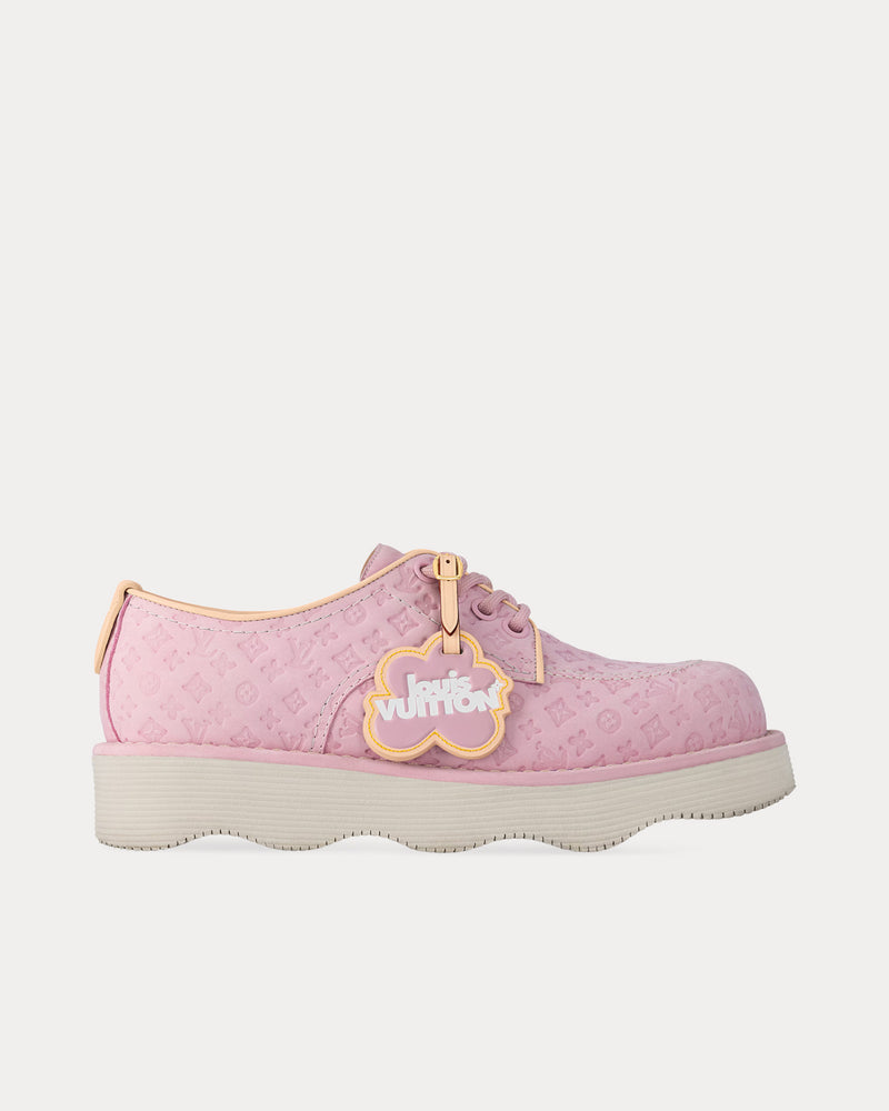 Louis Vuitton x Tyler the Creator LV Derbies Pink Shoes - 1