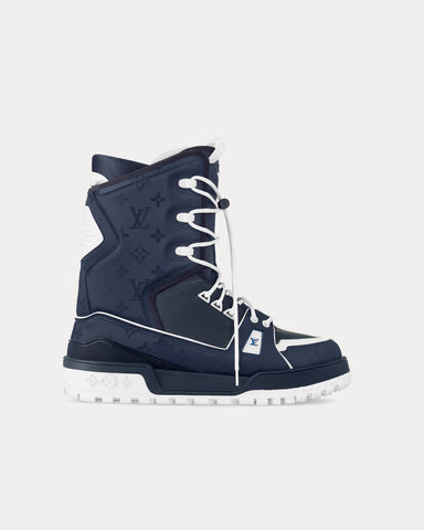 Louis Vuitton LV Trainers Navy Snow Boots