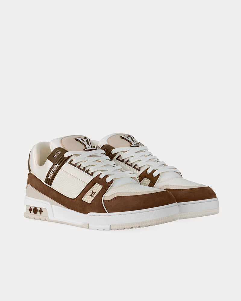 Louis Vuitton LV Trainers Moka Low Top Sneakers - 3