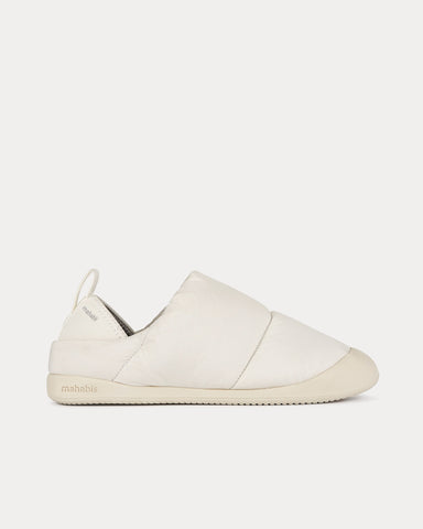 Mahabis Aurora White Slip Ons