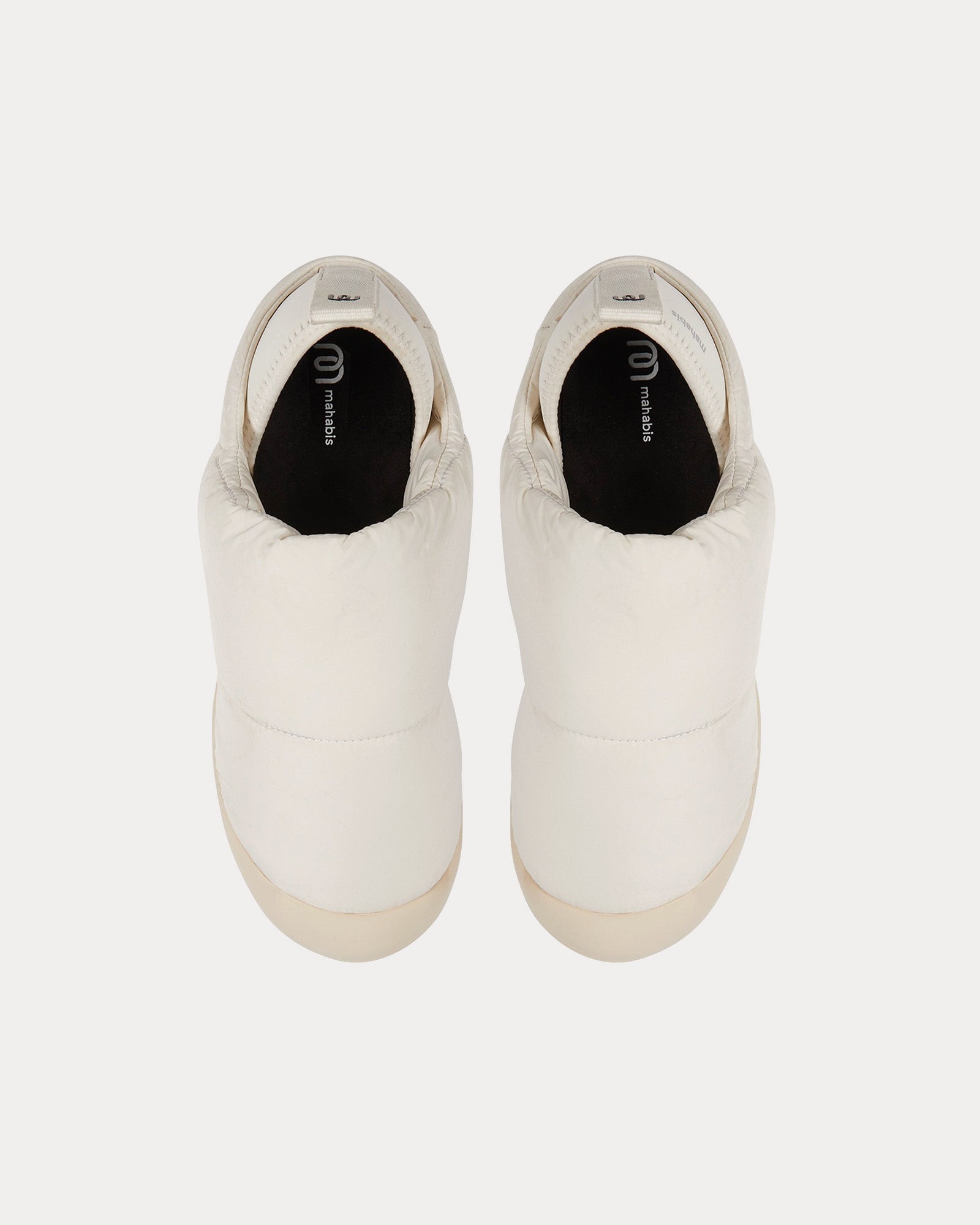 Mahabis Aurora White Slip Ons - 2